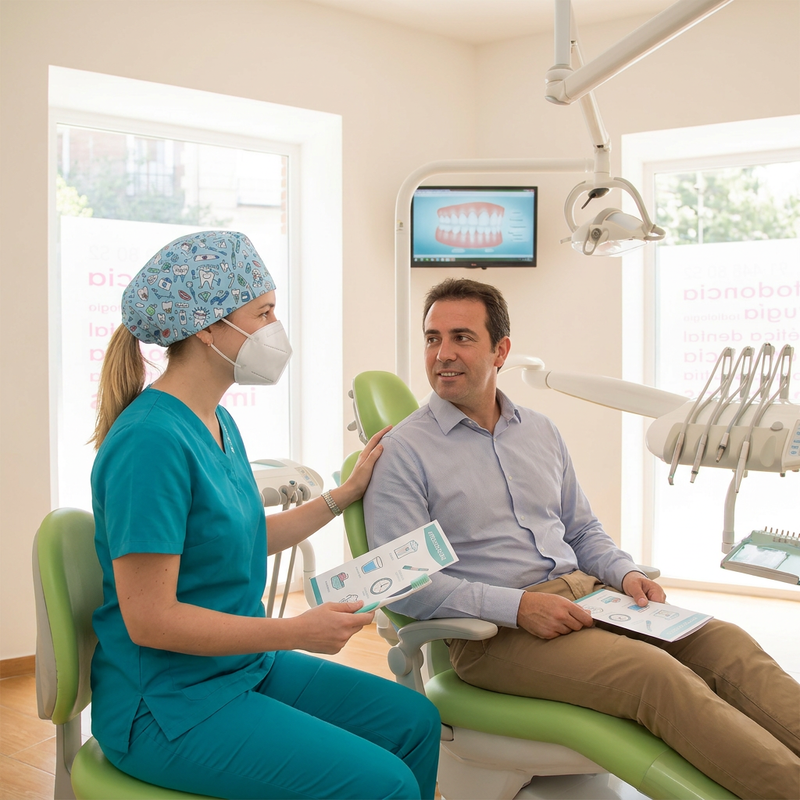 Cuidados después de implante dental