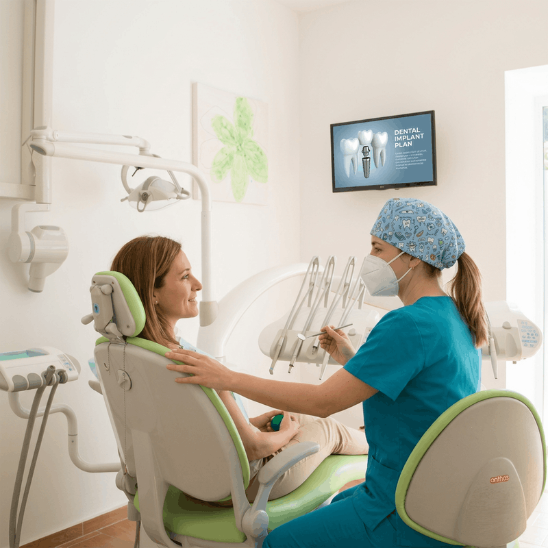 ¿Poner implantes dentales duele?